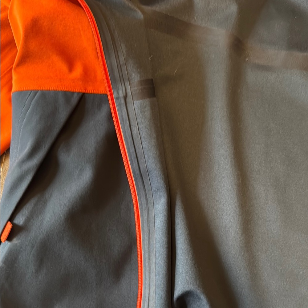 The North Face Orange and Black Performance Jacket - Picture 8 of 11